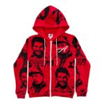 SS24 OG Cartel Hoodie – Bright Red