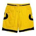 Ribbon Basketball Shorts Yellow X Black